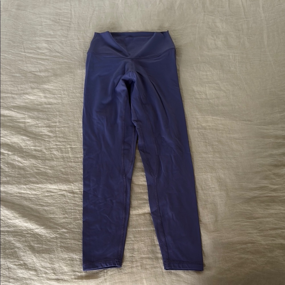 Purple High-Waisted Leggings